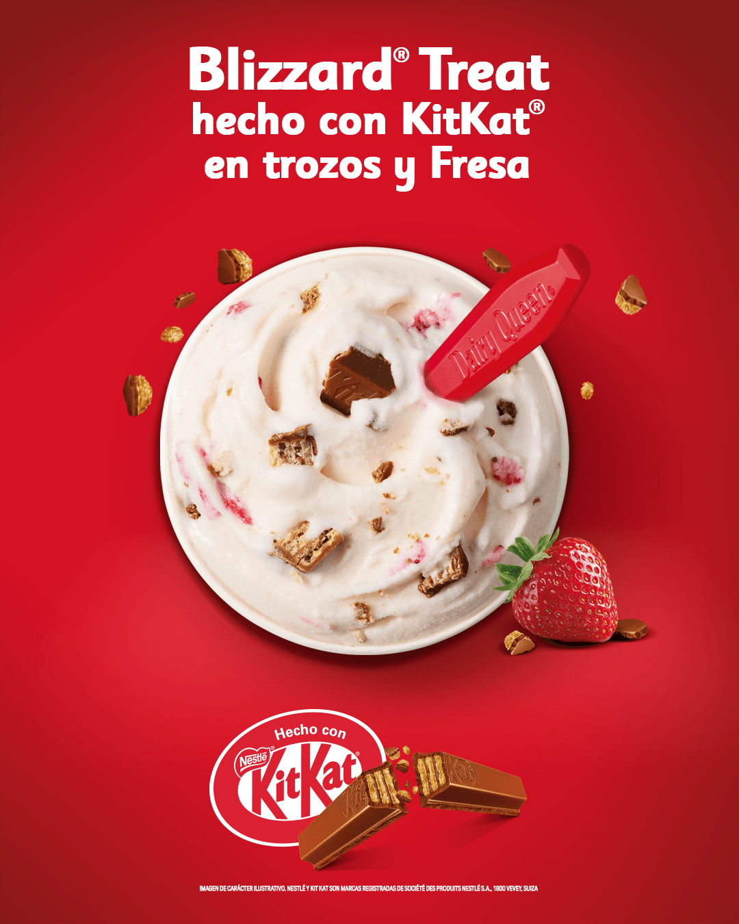 Date un break con KitKat®, el nuevo sabor de temporada de Dairy Queen®